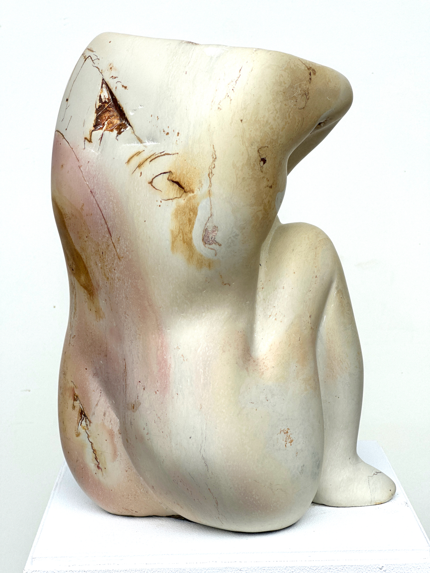 Afrik. Speckstein (Kisi) 13x15x24,5 cm